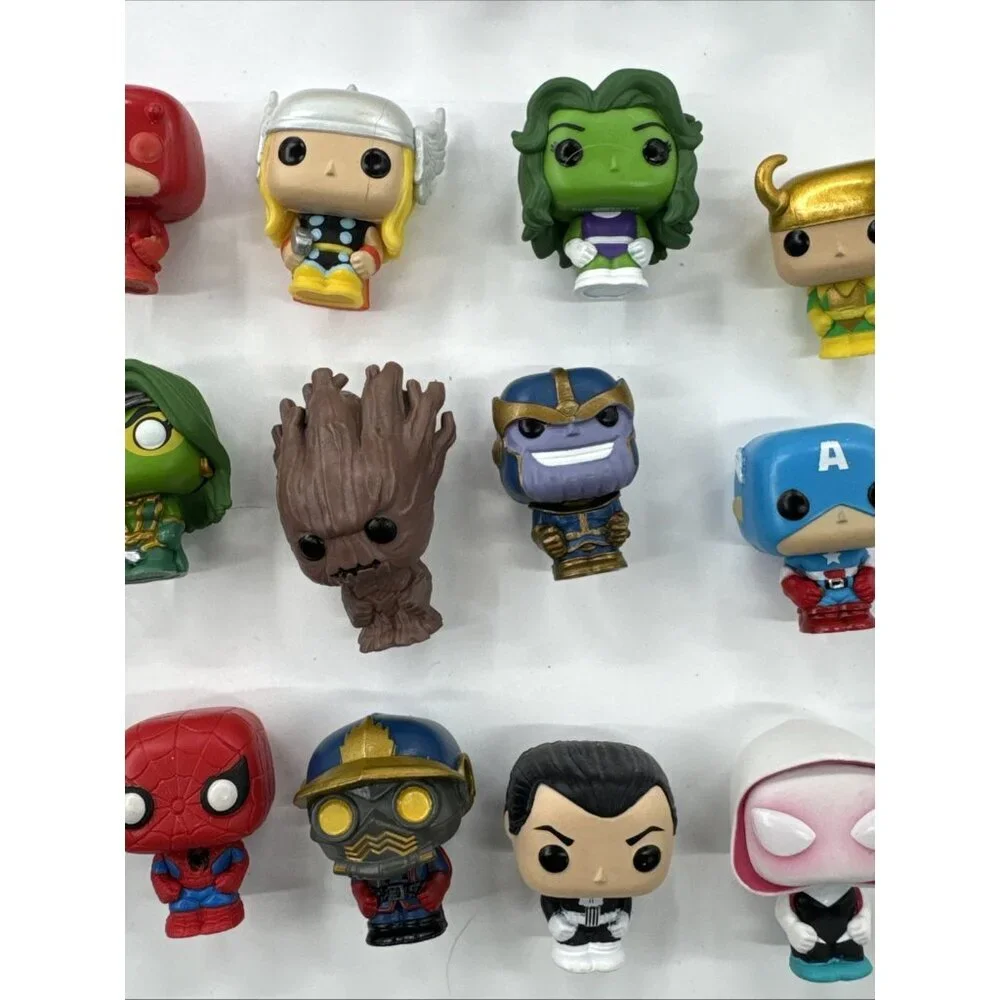 Marvel Comics Avengers Funko Pocket Pops Figures Lot of 23 Mini Bitty Toy Bundle